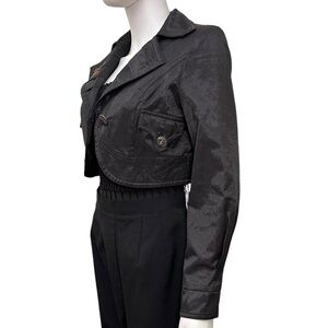 Y2K Women’s Black Cropped Jacket